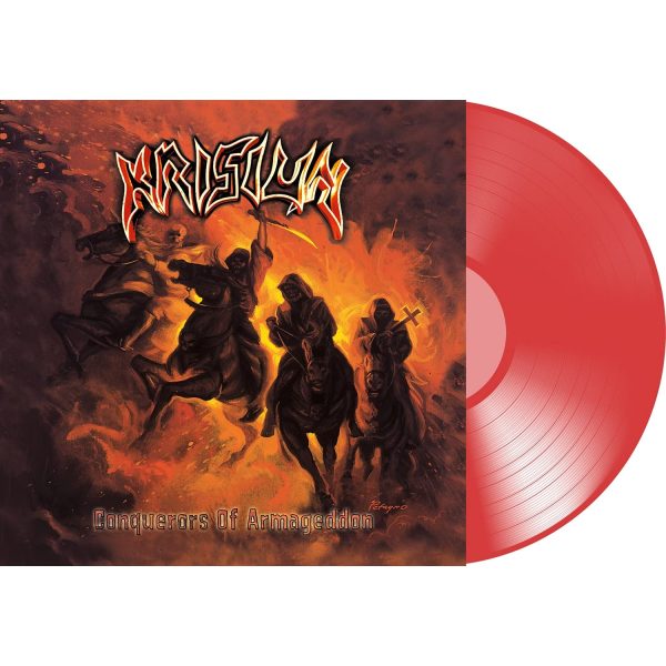 KRISIUN – CONQUERORS OF ARMAGEDDON  red vinyl LP