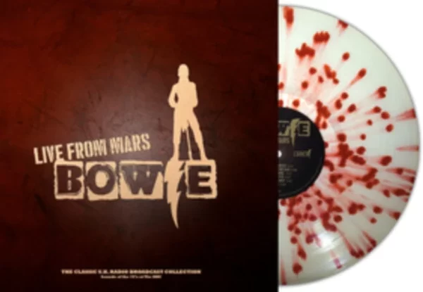 BOWIE DAVID – LIVE FROM MARS SOUNDS OF THE 70’s AT THE BBC ltd splatter vinyl LP
