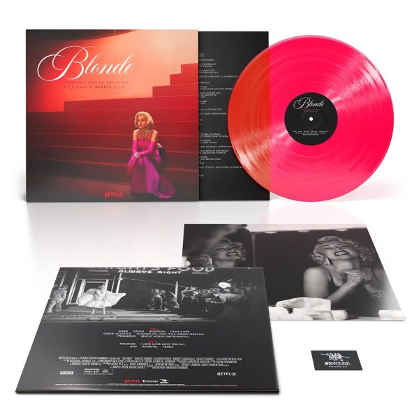 O.S.T. – BLONDE pink vinyl LP ( Nick Cave & Warren Ellis )