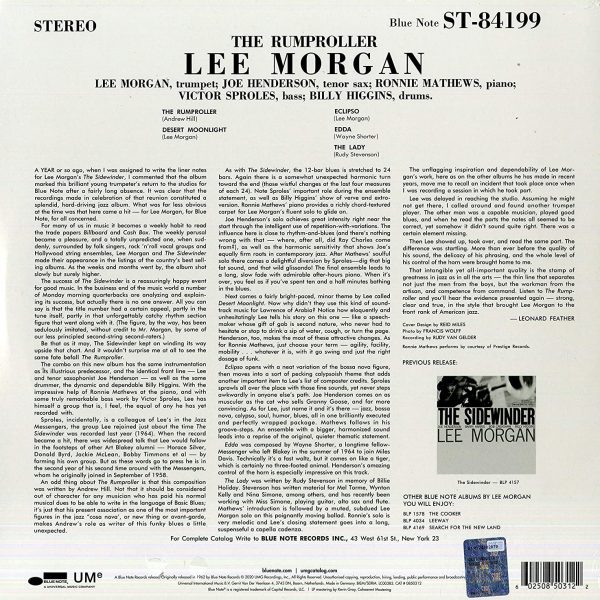MORGAN LEE – RUMPROLLER LP