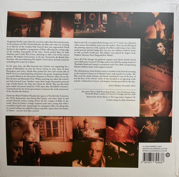 GENESIS P-ORRIDGE & DAVE BALL – IMAGINING OCTOBER etched vinyl 12”