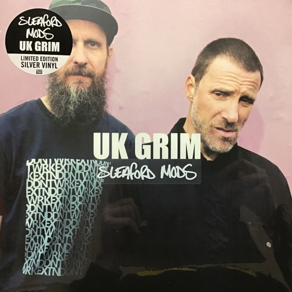 SLEAFORD MODS – UK GRIM silver vinyl LP