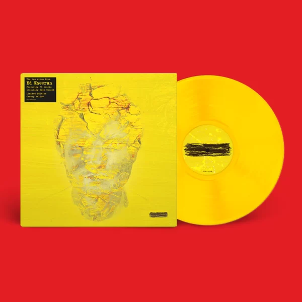Ed Sheeran – – (Subtract) LP, Limited 1 x 140g 12″ Yellow vinyl album