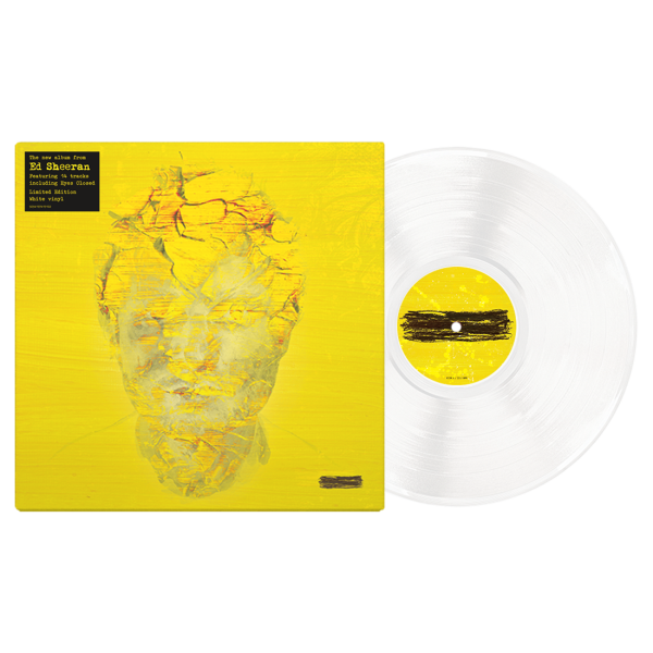 Ed Sheeran – (Subtract) LP, Limited 1 x 140g 12″ White vinyl album