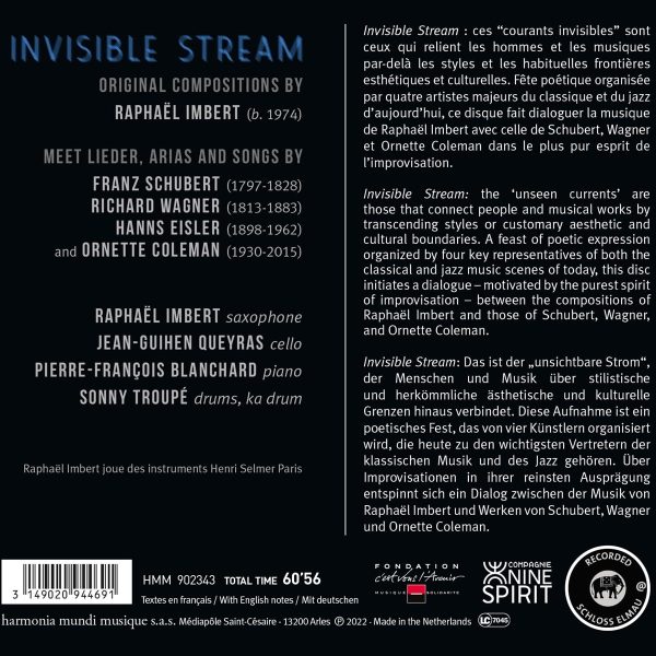 IMBERT RAPHAEL – INVISIBLE STREAM CD