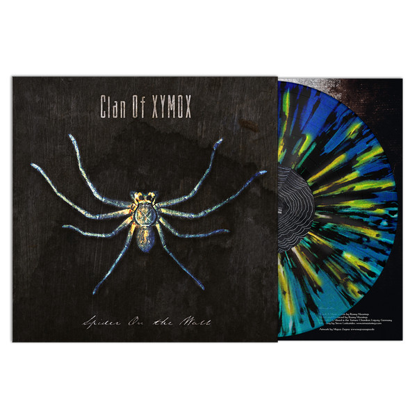 CLAN OF XYMOX – SPIDER ON THE WALL ltd multi colored vinyl LP