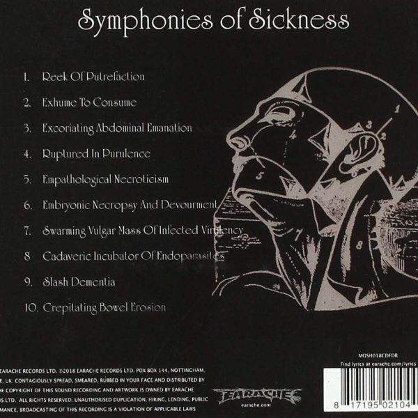 CARACASS – SYMPHONIES OF SICKNESS CD