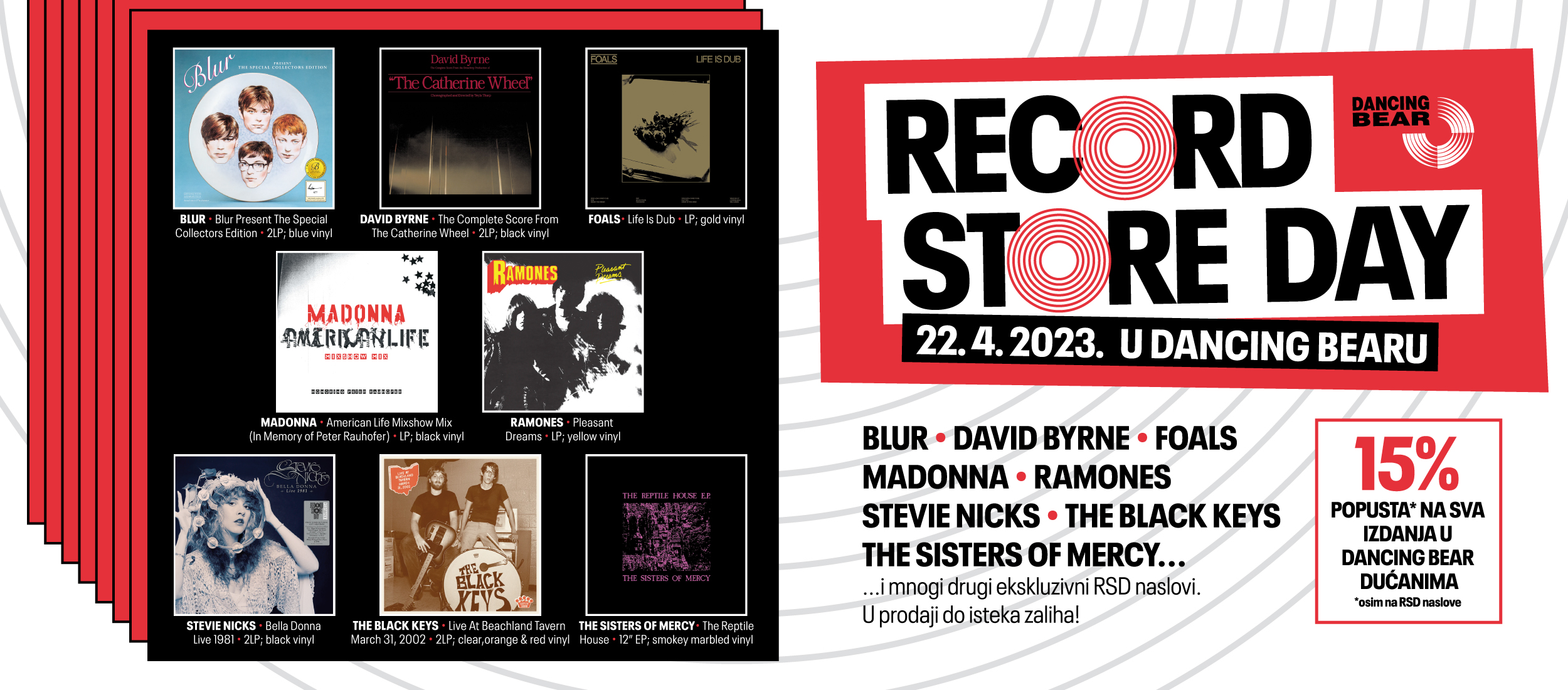 Read more about the article Record Store Day u Dancing Bearu!