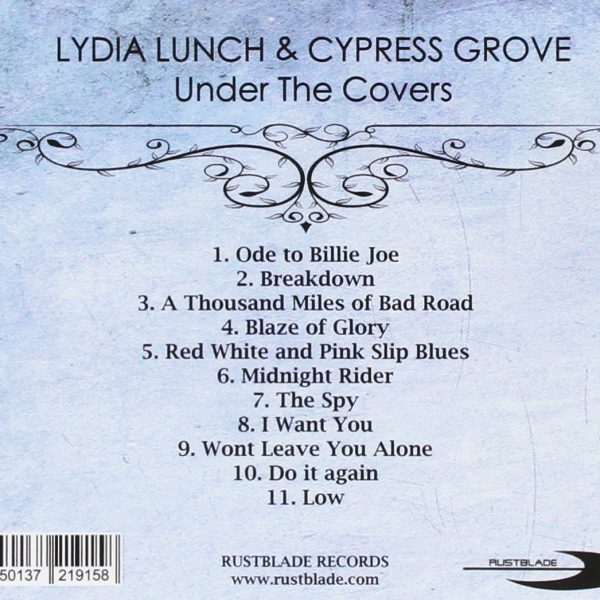 LYDIA LUNCH & CYPRESS GROVE – UNDER THE COVERS CD