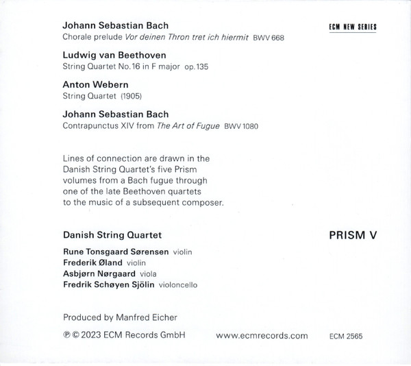 DANISH STRING QUARTET – PRISM V CD