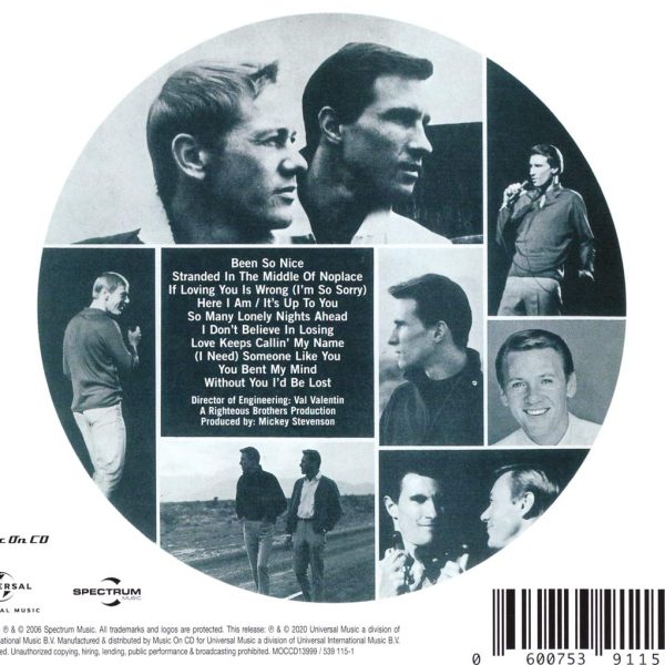 RIGHTEOUS BROTHERS – SOULED OUT CD