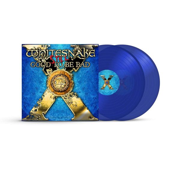 WHITESNAKE – STILL…GOOD TO BE BAD translucent blue vinyl LP2