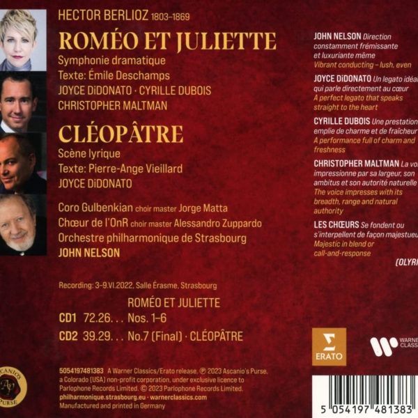 BERLIOZ/NELSON/DIDONATO – ROMEO ET JULIETTE CD3