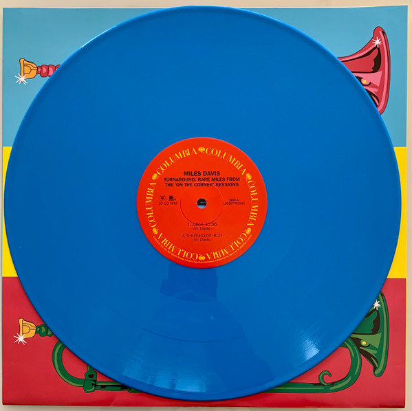 DAVIS MILES – TURNAROUND: ON THE CORNER SESSION sky blue vinyl RSD 2023 LP