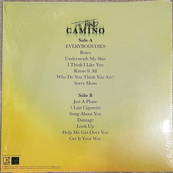 BAND CAMINO – BAND CAMINO clear vinyl LP