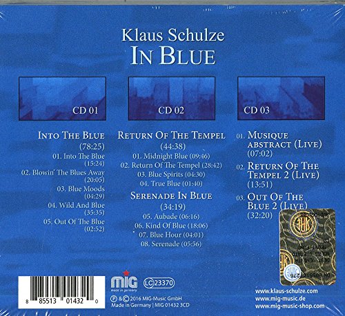 SCHULZE KLAUS – IN BLUE CD3