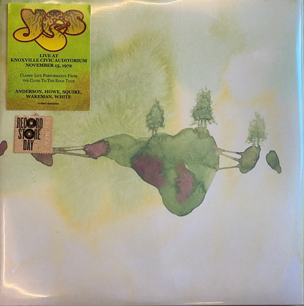 YES – LIVE AT KNOXVILLE CIVIC AUDITORIUM 1972 RSD 2023 LP