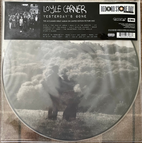 CARNER LOYLE – YESTERDAY’S GONE RSD 2023 picture disc LP