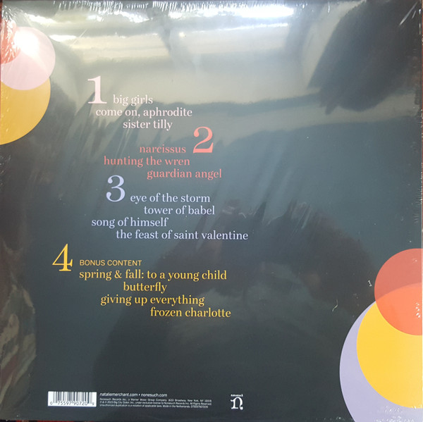 MERCHANT NATALIE – KEEP YOUR COURAGE transparent gold vinyl LP