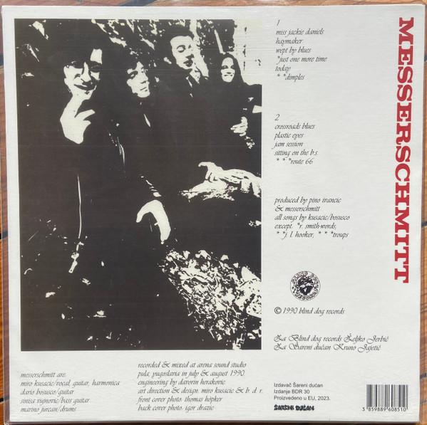 MESSERSCHMITT – FOXXIN LP, Misprint, Reissue, Remastered