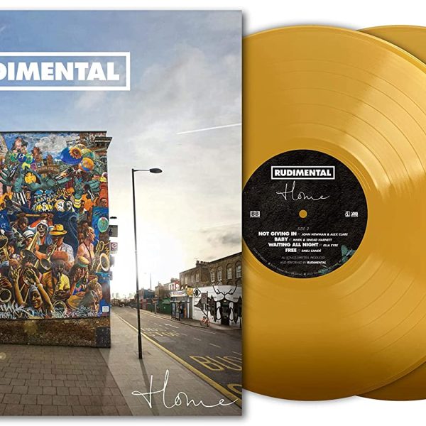 RUDIMENTAL – HOME ltd gold vinyl LP2