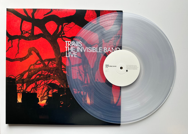 TRAVIS – INVISIBLE BAND LIVE clear vinyl rsd 2023 LP2