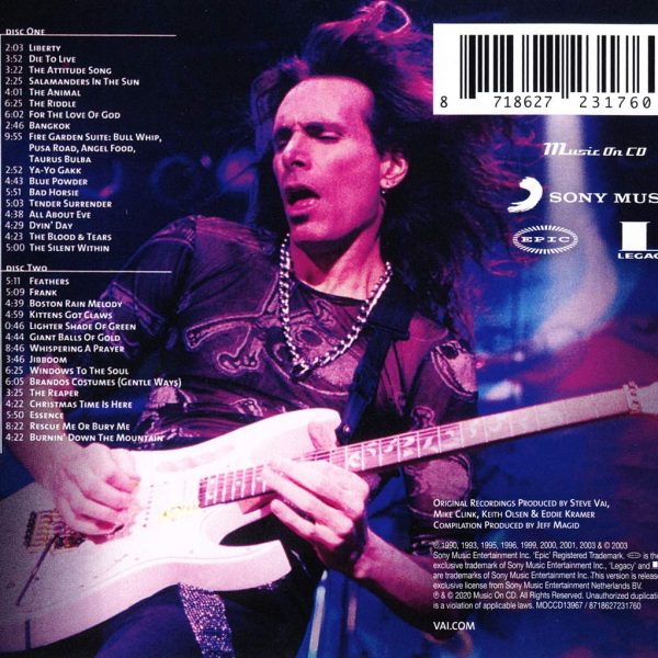 VAI STEVE – INFINITE STEVE VAI-ANTHOLOGY CD2