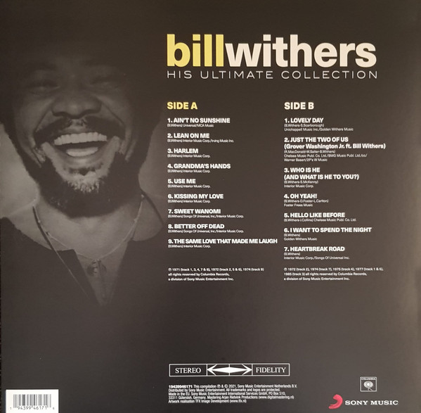 WITHERS BILL – ULTIMATE COLLECTION LP