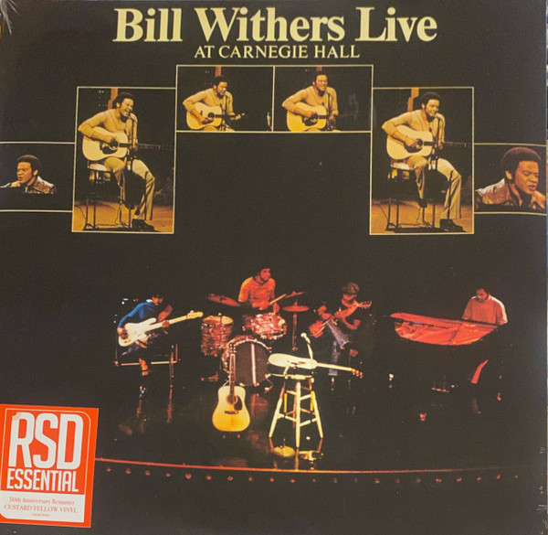 WITHERS BILL – LIVE AT CARNAGIE HALLyellow vinyl RSD 2023 LP2