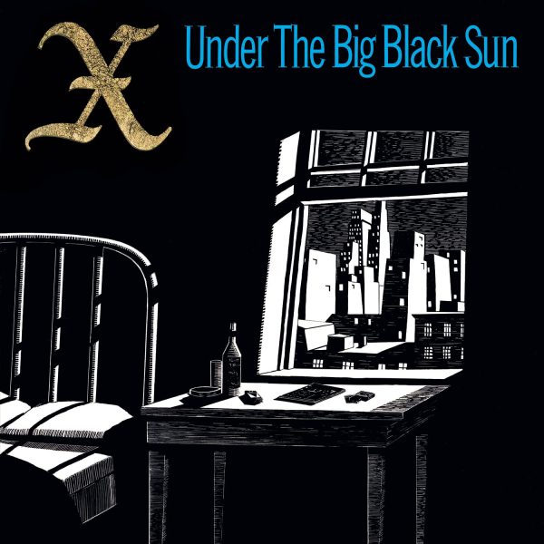 X – UNDER THE BIG BLACK SUN ltd turquoise vinyl LP
