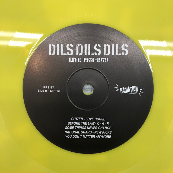 DILS – DILS DILS DILS yellow vinyl LP