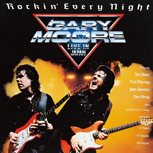 MOORE GARY – ROCKING EVERY NIGHT LIVE IN JAPAN ltd japanese edition CD