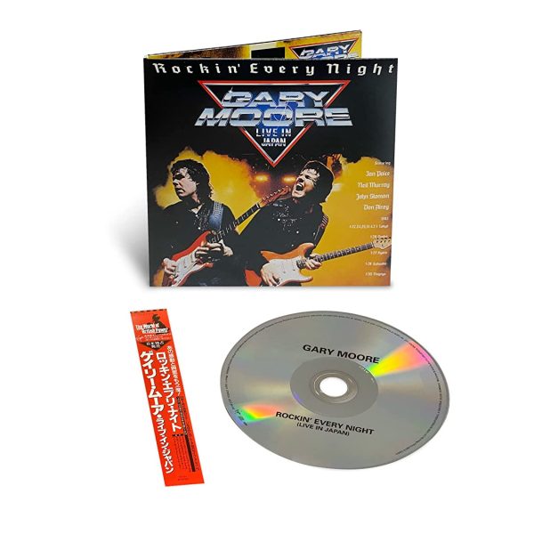 MOORE GARY – ROCKING EVERY NIGHT LIVE IN JAPAN ltd japanese edition CD