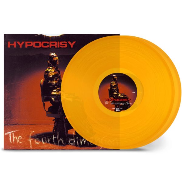 HYPOCRISY – FOURTH DIMENSION transparent orange vinyl LP2