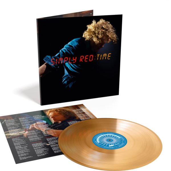 SIMPLY RED – TIME exclusive limited edition gold vinyl LP