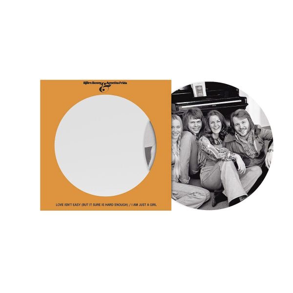 ABBA – LOVE ISN’T EASY picture disc 07″Single vinyl
