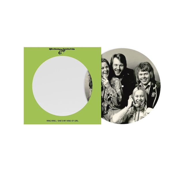 ABBA – RING RING picture disc 07″Single vinyl