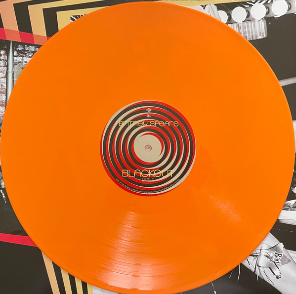 SPEARS BRITNEY – BLACKOUT LP orange vinyl