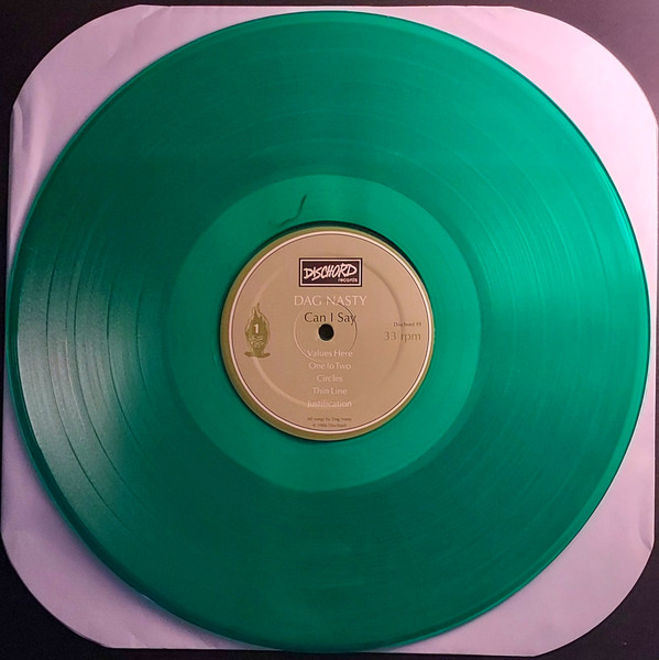 DAG NASTY – CAN I SAY green vinyl LP