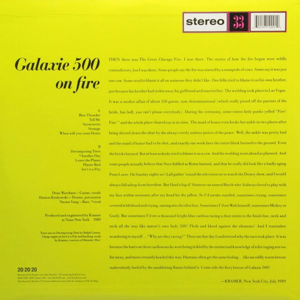 GALAXIE 500 – ON FIRE LP