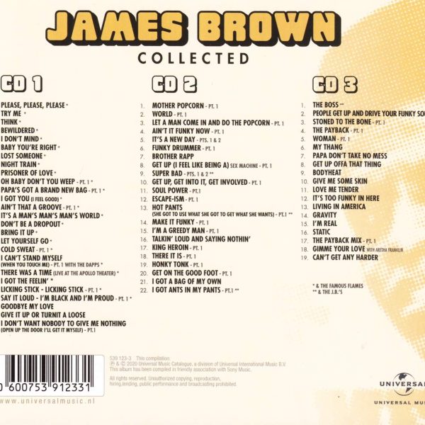 BROWN JAMES – COLLECTED CD3