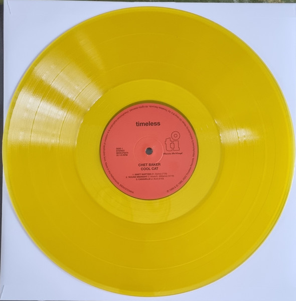 BAKER CHET – COOL CAT yellow vinyl LP
