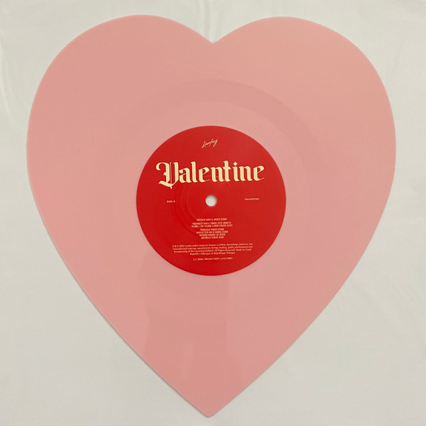 LAUFEY – VALENTINE heart shaped pink vinyl RSD 2023