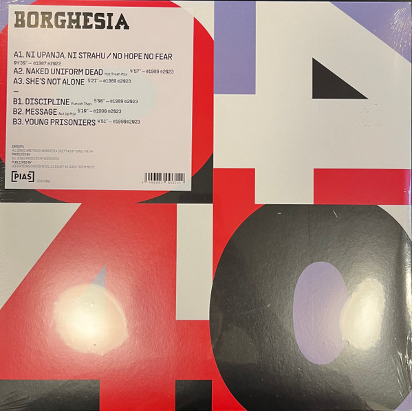 BORGHESIA – PIAS 40 12”EP