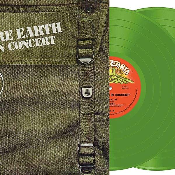 RARE EARTH – IN CONCERT opaque olive green vinyl LP2