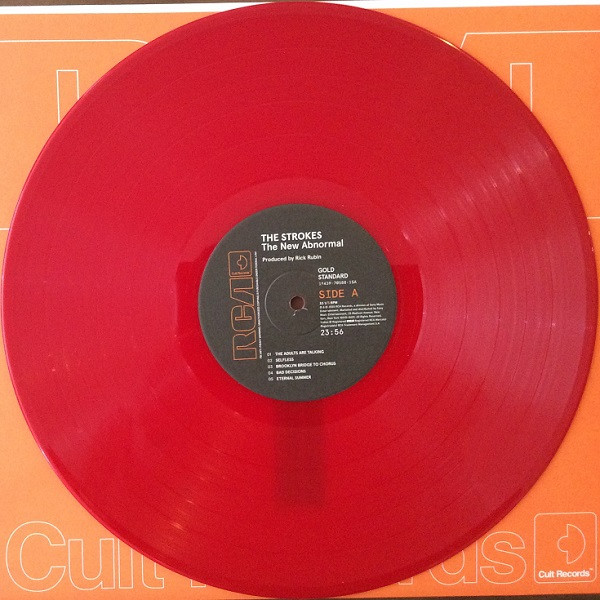 STROKES – NEW ABNORMAL ltd opaque red vinyl LP