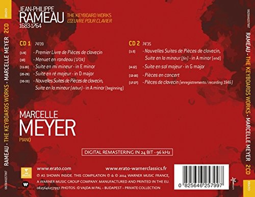 RAMEAU/MEYER – KEYBOARD WORKS CD2