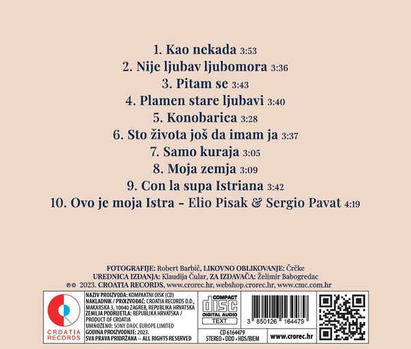 PISAK ELIO – KAO NEKADA CD