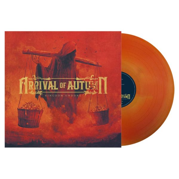 ARRIVAL OF AUTUMN – KINGDOM UNDONE orange vinyl LP