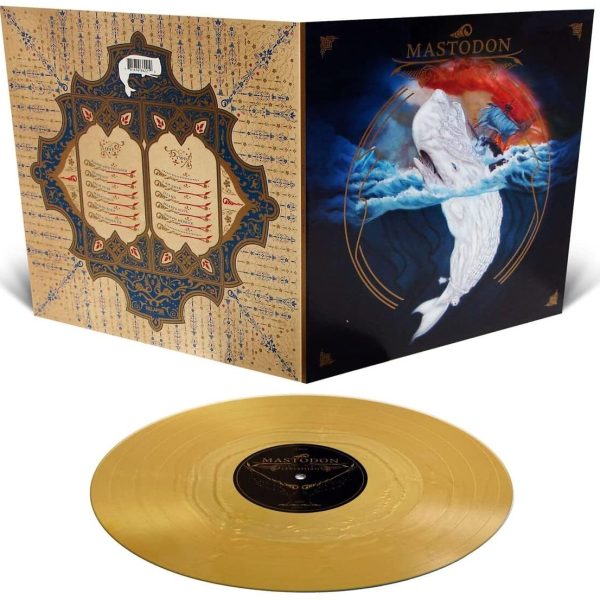 MASTODON – LEVIATHAN gold nugget edition vinyl LP